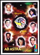 GHANA (2000) Various Astronauts. World Stamp Exhibition Anaheim. Imperforate S/S. Scott No 2198. - Autres