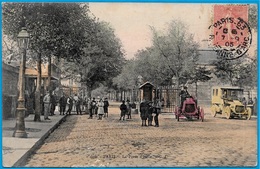 CPA 75013 PARIS - La PORTE D'ITALIE (avec Sa Barrière - Automobiles) ° G.I. 606 - Arrondissement: 13