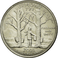 Monnaie, États-Unis, Quarter, 2001, U.S. Mint, Denver, TTB, Copper-Nickel Clad - 1999-2009: State Quarters
