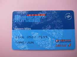 China Eastern Airlines Mileage Card - Unclassified