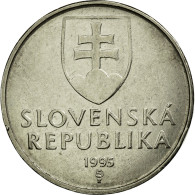 Monnaie, Slovaquie, 2 Koruna, 1995, TTB, Nickel Plated Steel, KM:13 - Slowakei