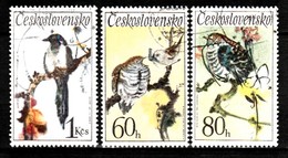 TCHECOSLOVAQUIE / LOT DE 3 TIMBRES OISEAUX - Collections, Lots & Series