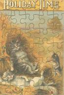 Puzzle Katzen Raphael Tuck & Sons I-II Chat - Altri & Non Classificati