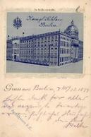 Seide Gewebt Königliches Schloss Berlin 1899 I-II Soie - Other & Unclassified