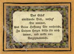 Freundschaftsbild Sinnsprüche Biedermeier Um 1850 I-II - Other & Unclassified