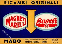 Werbung Auto Italien Bosch Magnei Marelli I-II Publicite - Advertising