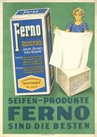 Werbung Ferno Seifen Produkte Plakat 34 X 24 Cm I-II Publicite - Advertising