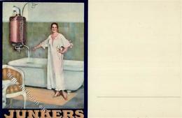 Werbung Junkers Badeofen Werbe AK I-II Publicite - Werbepostkarten