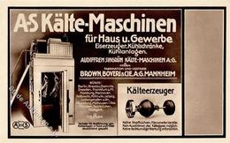 Werbung Mannheim (6800) A-S Kälte Maschinen Werbe AK I-II Publicite - Advertising