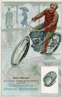 Continental Motorrad Gummi Gleitschutz Werbe AK II- (Bug) - Publicidad