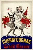 Alkoholwerbung Cherry Cognac Frand Marnier I-II - Werbepostkarten