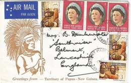 Papua New Guinea 1971 Mount Hagen Queen Elisabeth Jubilee Wig Makers Cover. Front Only - Papouasie-Nouvelle-Guinée