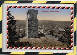 ETTLINGEN U. BISMARCKTURN. ( CARTE EN COULEUR ET BORDEE ) - Ettlingen