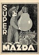 Lampe Super Mazda Werbe AK I-II - Advertising