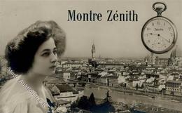 Uhr Montre Zenith Fotomontage AK 1910 I-II Photo Montage - Autres & Non Classés