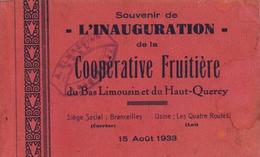 Landwirtschaft AK-Heft Mit 20 Stück L'Inauguration De La Cooperative Fruitiere II (fleckig) Paysans - Expositions