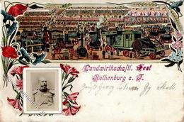 Landwirtschaft Rothenburg (8803) Ausstellung  1904 I-II Paysans Expo - Exhibitions
