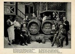 WEIN - 1934er Weinprobe Im STOLPERECK BINGEN I-II - Expositions