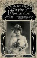 Wein Berlin (1000) Rheinische Winzerstuben 1908 I-II Vigne - Ausstellungen