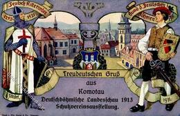 Ausstellung Chomutov  Tschechien Deutsch Böhmische Landesschau 1913 I-II Expo - Exposiciones