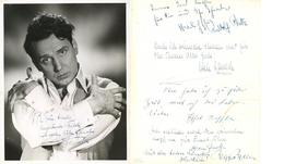 Schauspieler Autographen Thomalla, Georg Foto 23 X 29,5 Cm  Widmung Und Unterschriften RS Von Platte, Rudolf Rausch, Lot - Attori