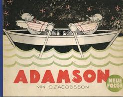 Buch Comic Adamson 60 Bilderserien Jacobsson, O. Ca. 1926 Verlag Dr. Selle-Eysler 64 Seiten II - Autres & Non Classés