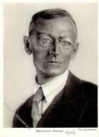 Literatur Hesse, Hermann Autograph Foto-Karte I-II - Other & Unclassified