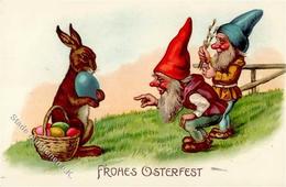 Zwerg Hase Personifiziert Ostern  I-II Paques Lutin - Fairy Tales, Popular Stories & Legends
