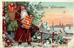 WEIHNACHTSMANN - Litho 1899 I-II - Kerstman