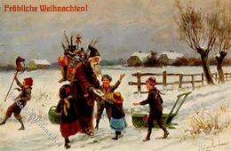 WEIHNACHTSMANN - Mit Spielzeug Sign. J.G.Gerstenhauer TSN 1196 I Jouet - Santa Claus