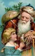 Weihnachtsmann Kinder, Spielzeug I-II (Eckbug) Pere Noel Jouet - Santa Claus