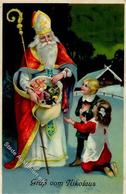 Nikolaus Puppen Spielzeug Kinder  1896 I-II Jouet Pere Noel - Sonstige & Ohne Zuordnung