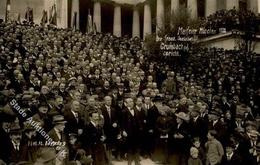 AEBEITERBEWEGUNG - MAIFEIER MÜNCHEN 1922 - Foto-Ak: Der Franz. Sozialist GRUMBACH Spricht I - Evènements