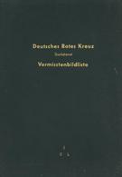 Rotes Kreuz Buch Lot Mit 3 Bänden Suchdienst Vermisstenbildliste I. C-l, III. L-M Jäger Und Landwehr II - Rode Kruis