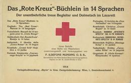 Rotes Kreuz Büchlein In 14 Sprachen Munding, P. Ildefons 1914 Verlag Styria Graz 60 Seiten II - Rotes Kreuz