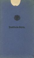 Militär Landsturm-Schein Aushebung 1898 I-II - Autres & Non Classés