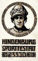 Propaganda WK I Hindenburg Sportfest 1917 I-II - Sonstige & Ohne Zuordnung