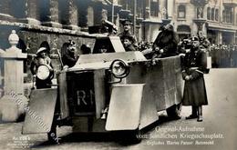 WK I Englisches Marine Panzer Automobil Foto AK I-II Réservoir - War 1914-18