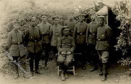 WK I Soldaten In Uniform  Foto AK I-II - Guerra 1914-18