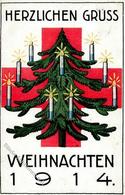 Weihnacht Im Feld WK I Rotes Kreuz 1914 I-II - Guerre 1914-18