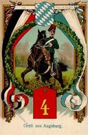 Regiment Augsburg (8900) Nr. 4    1914 I-II - Régiments