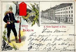 Regiment Berlin (1000) Nr. 2 Garde Regt. Zu Fuß    1905 II (fleckig) - Regimente