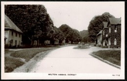 Ref 1249 - Early Real Photo Postcard - Milton Abbas Dorset No 112 - Autres & Non Classés