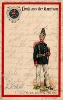 Regiment Darmstadt (6100) Nr. 115 Leib Garde Inf. Regt. 1. Grossherz. Hess. Garnison II (fleckig) - Régiments