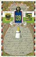 Regiment Döbeln (O7300) Nr. 139 11. Kgl. Sächs. Infanterie Regt.  I-II (fleckig) - Regiments