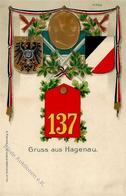Regiment Haguenau (67500) Frankreich Nr. 137 Infanterie Regt.  I-II - Regiments