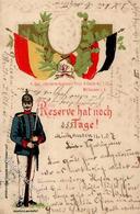 Regiment Mulhouse (68100) Frankreich Nr. 112 4. Bad. Inf. Regt. Prinz Wilhelm Prägedruck I-II - Regimente