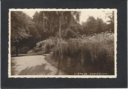 CPA Lettonie Latvija Latvia Non Circulé Carte Photo RPPC LIEPAJA - Lettland