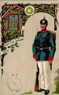 Regiment Plauen (O9900) Nr. 134 Inf. Regt. Prägedruck II (fleckig) - Regimente