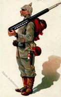 Regiment Soldat Werbung Penkala 1916 I-II (fleckig) Publicite - Regimente